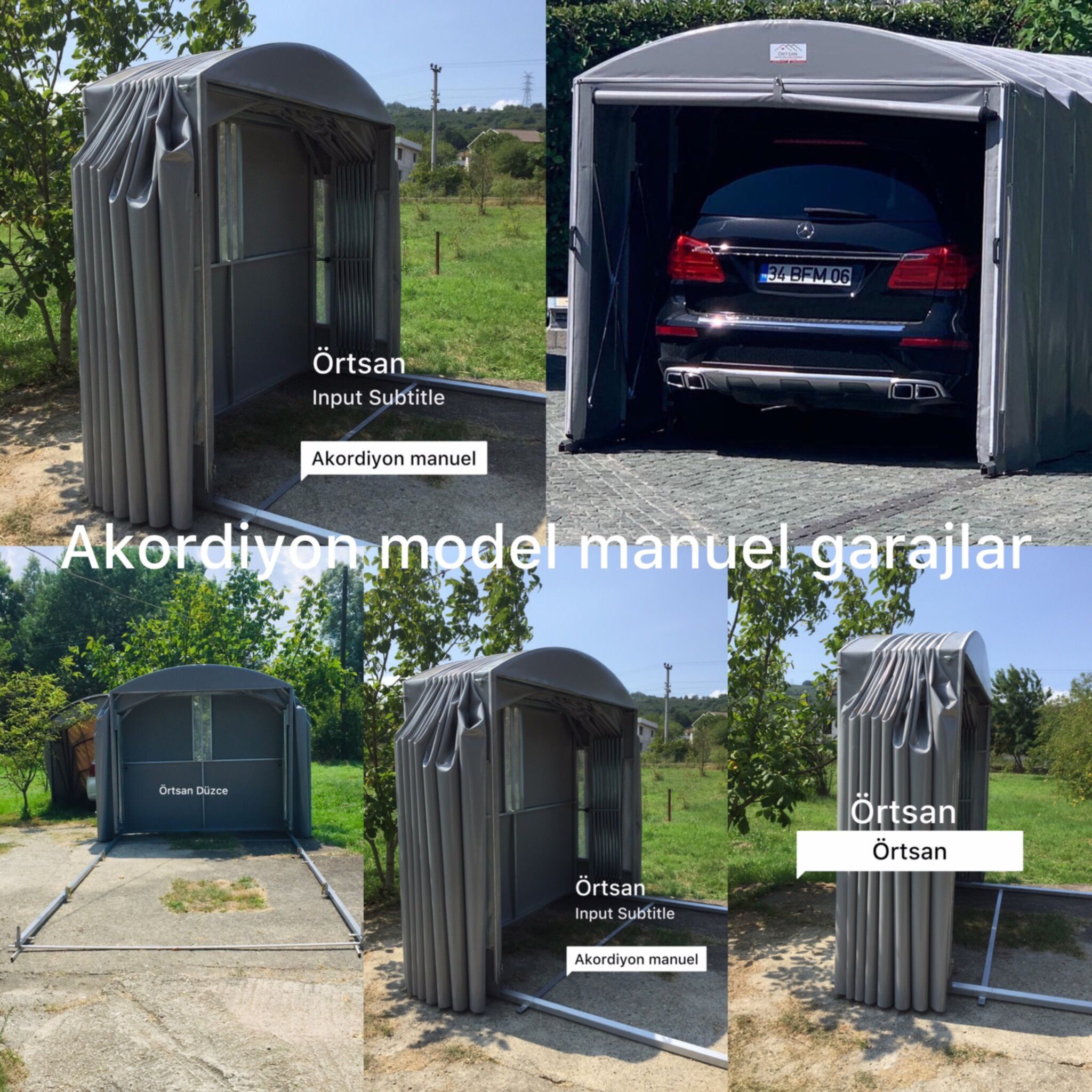 AKORDİYON model TAM OTOMATİK GARAJ