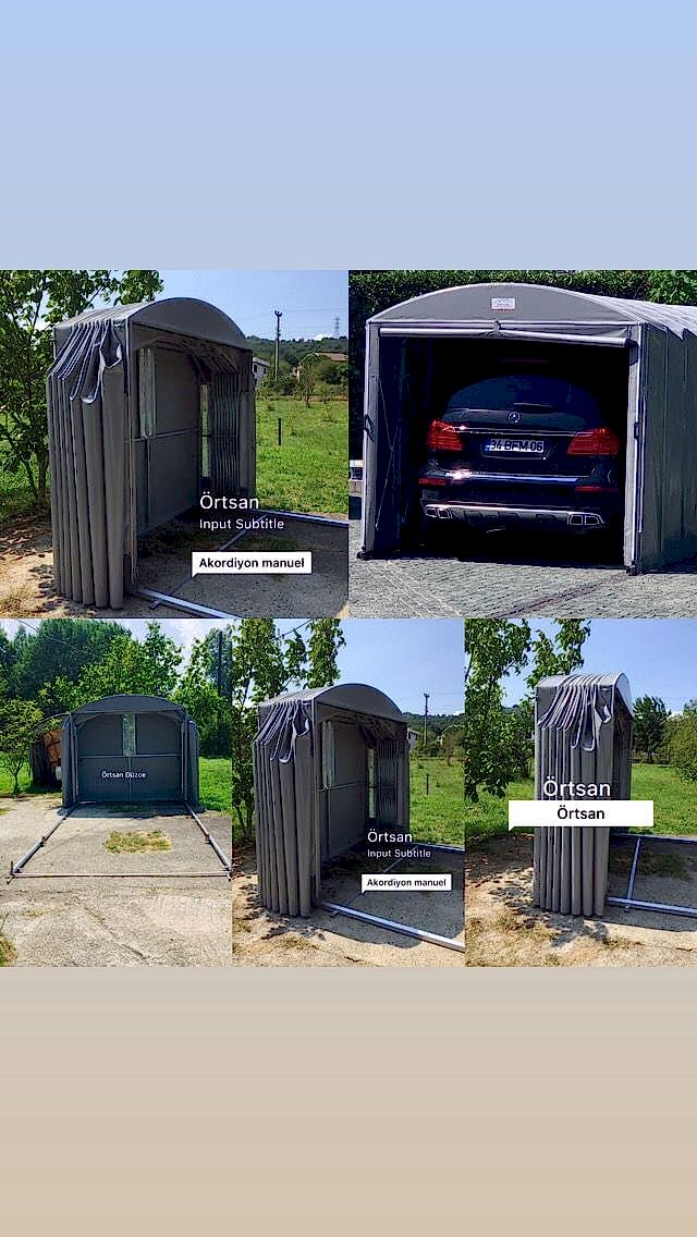 Portatif Katlanır Garaj Fiyatlandırması