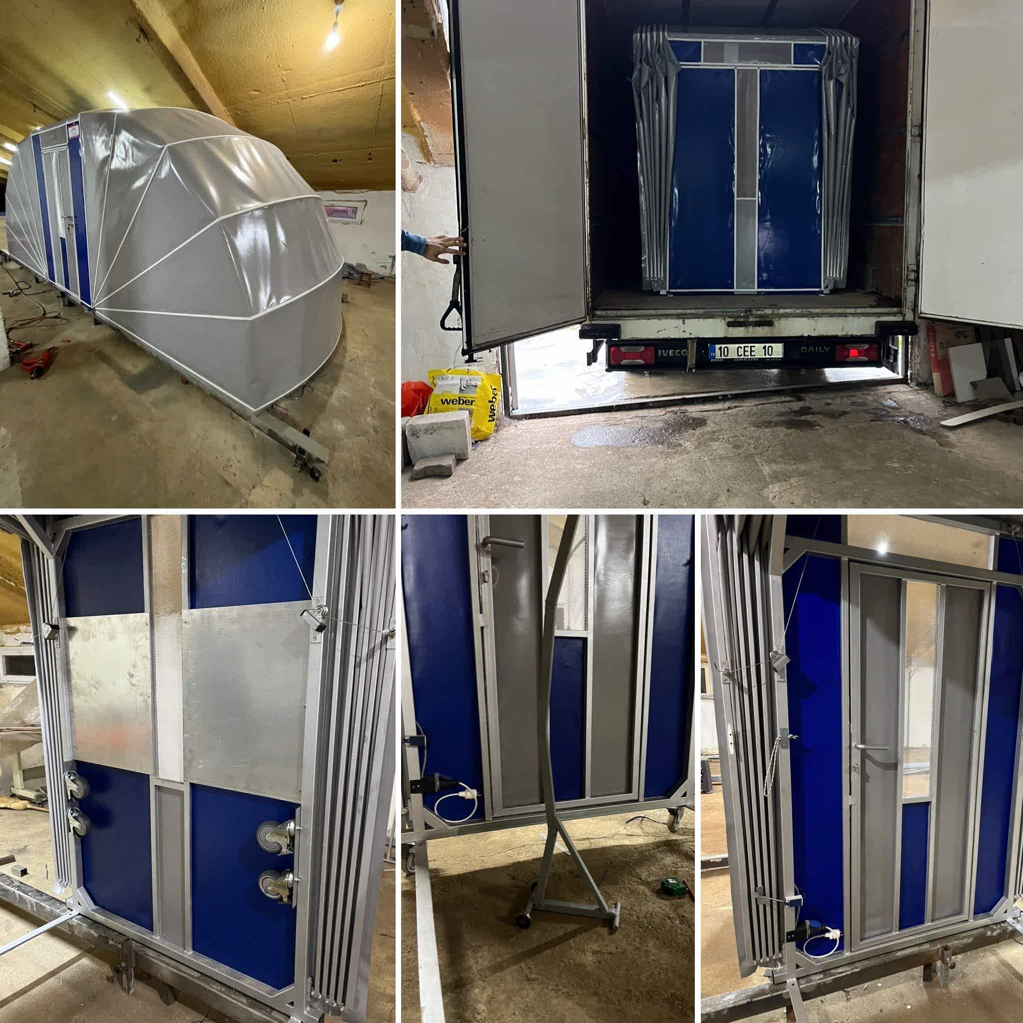 Comfort Model uzaktan kumandalı Garajlar