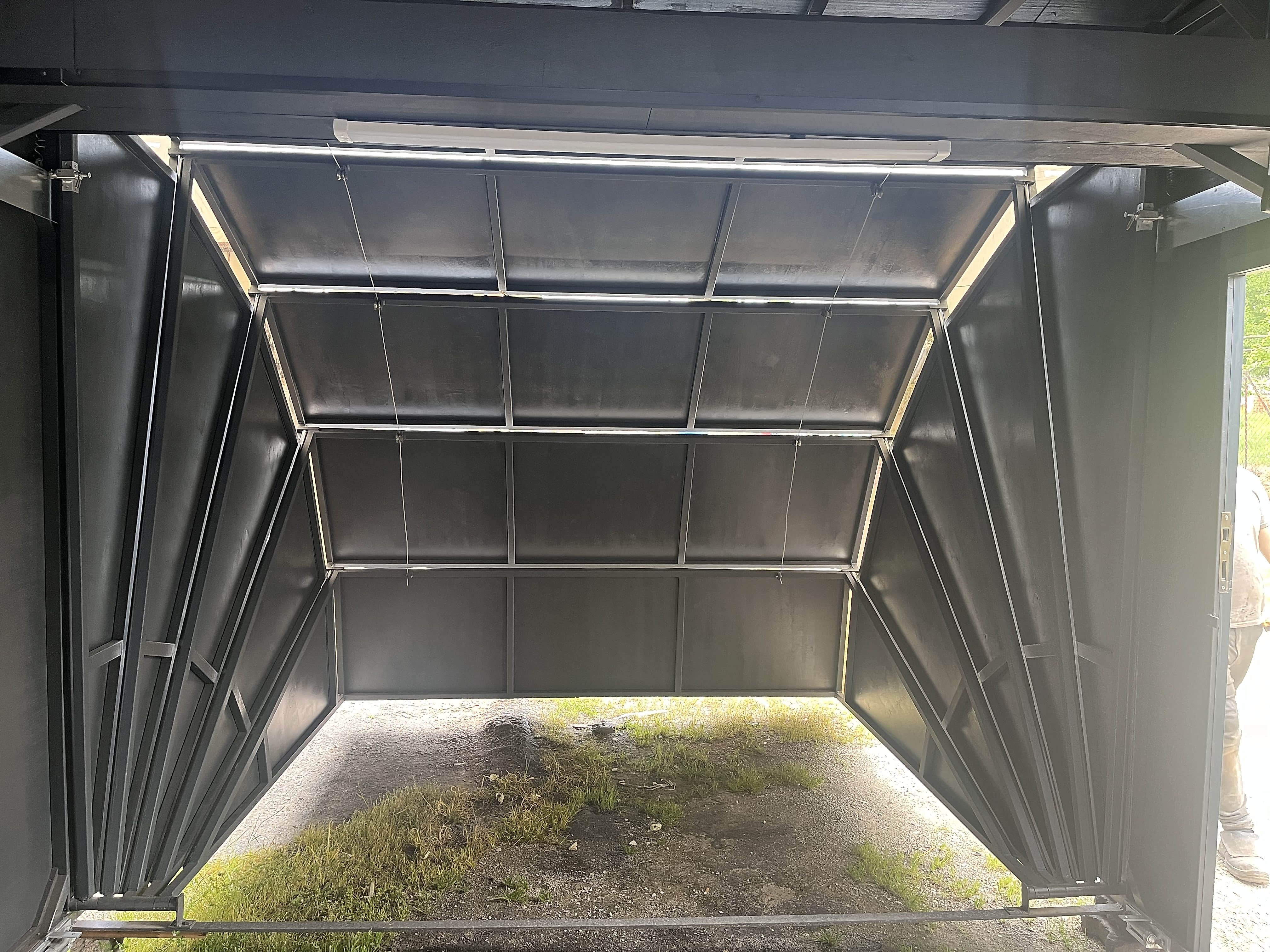 Comfort exstra Model Uzaktan Kumandalı fiberglass  garaj