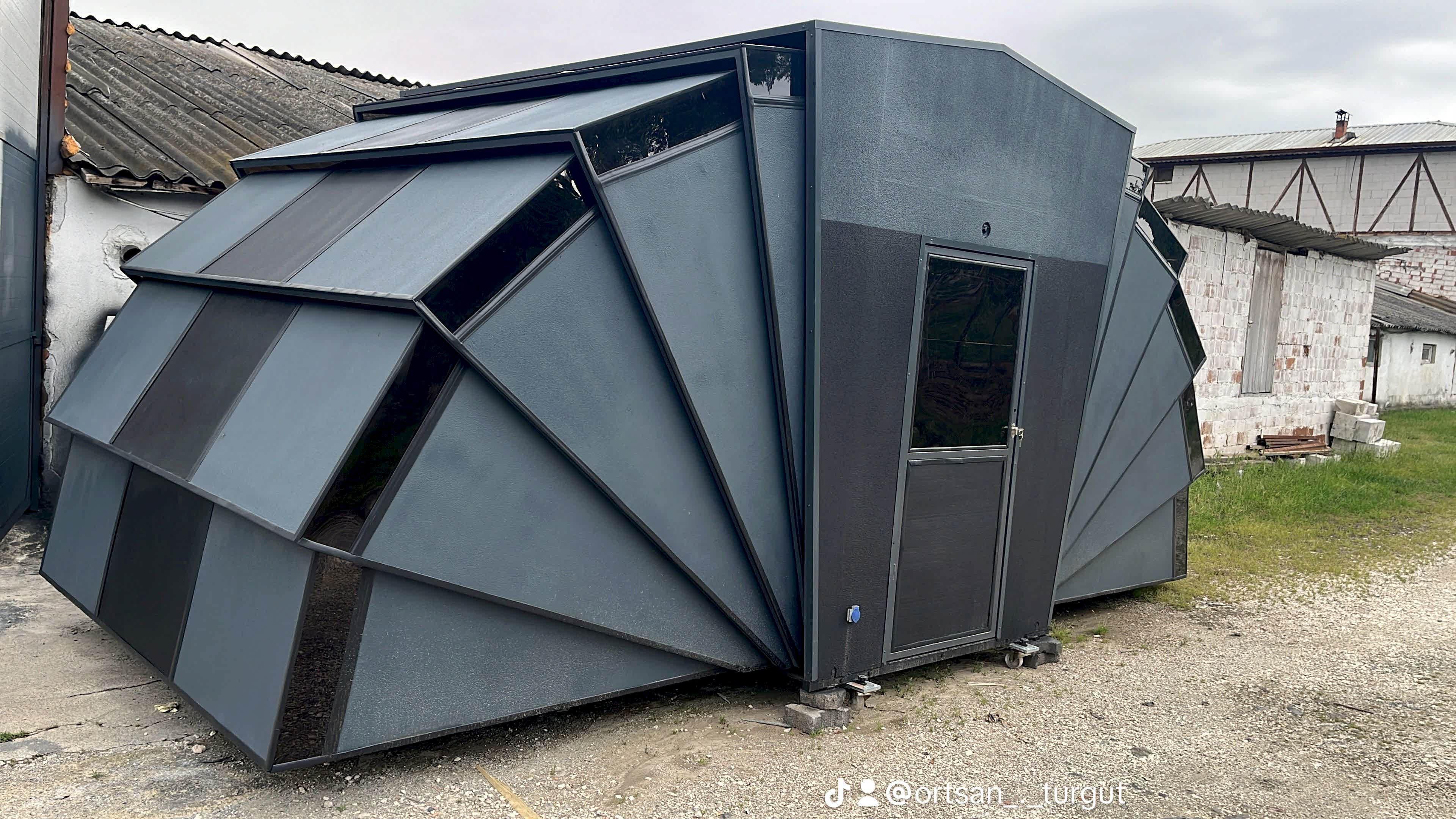 Comfort exstra Model Uzaktan Kumandalı fiberglass  garaj