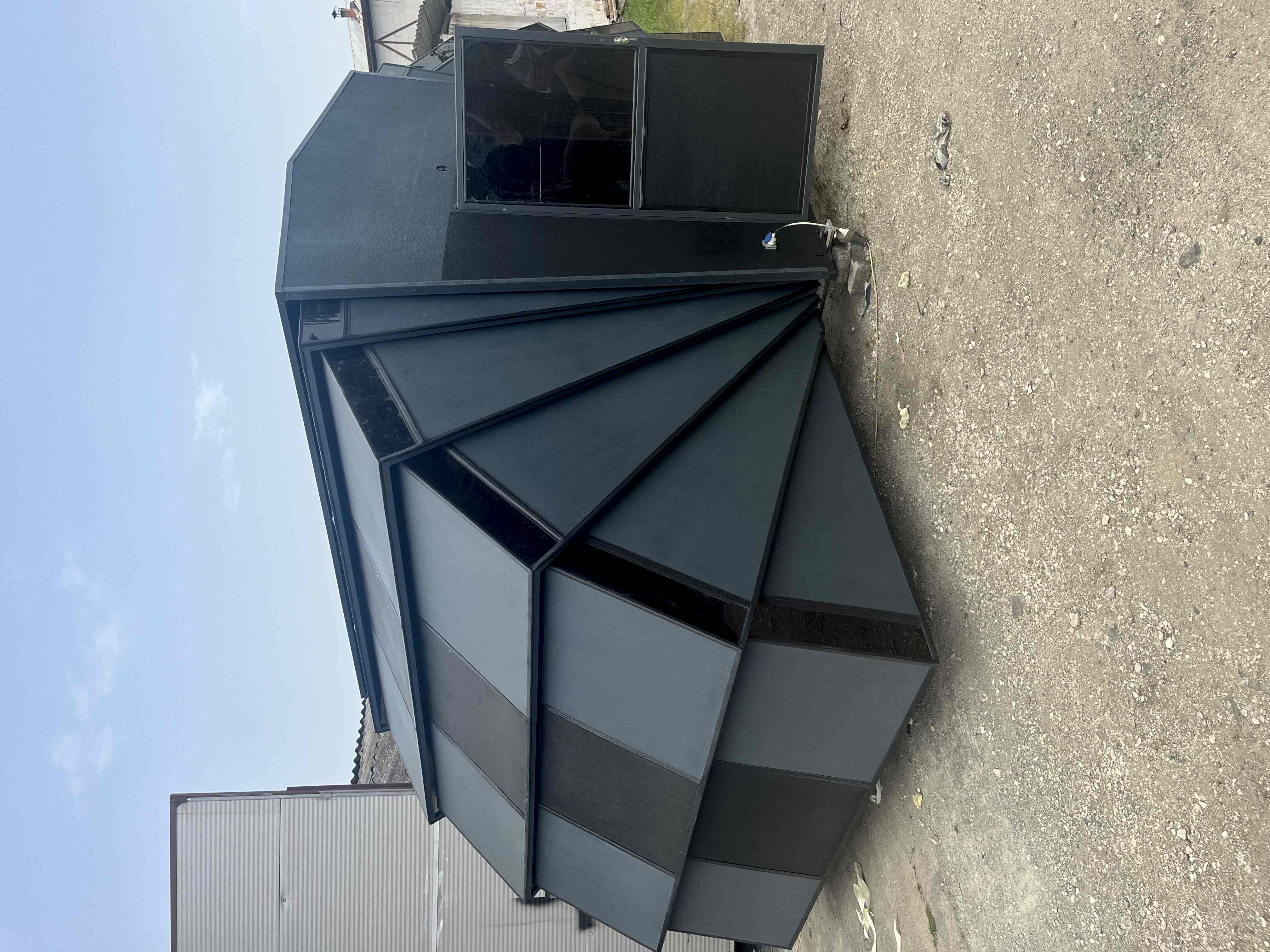 Comfort exstra Model Uzaktan Kumandalı fiberglass  garaj