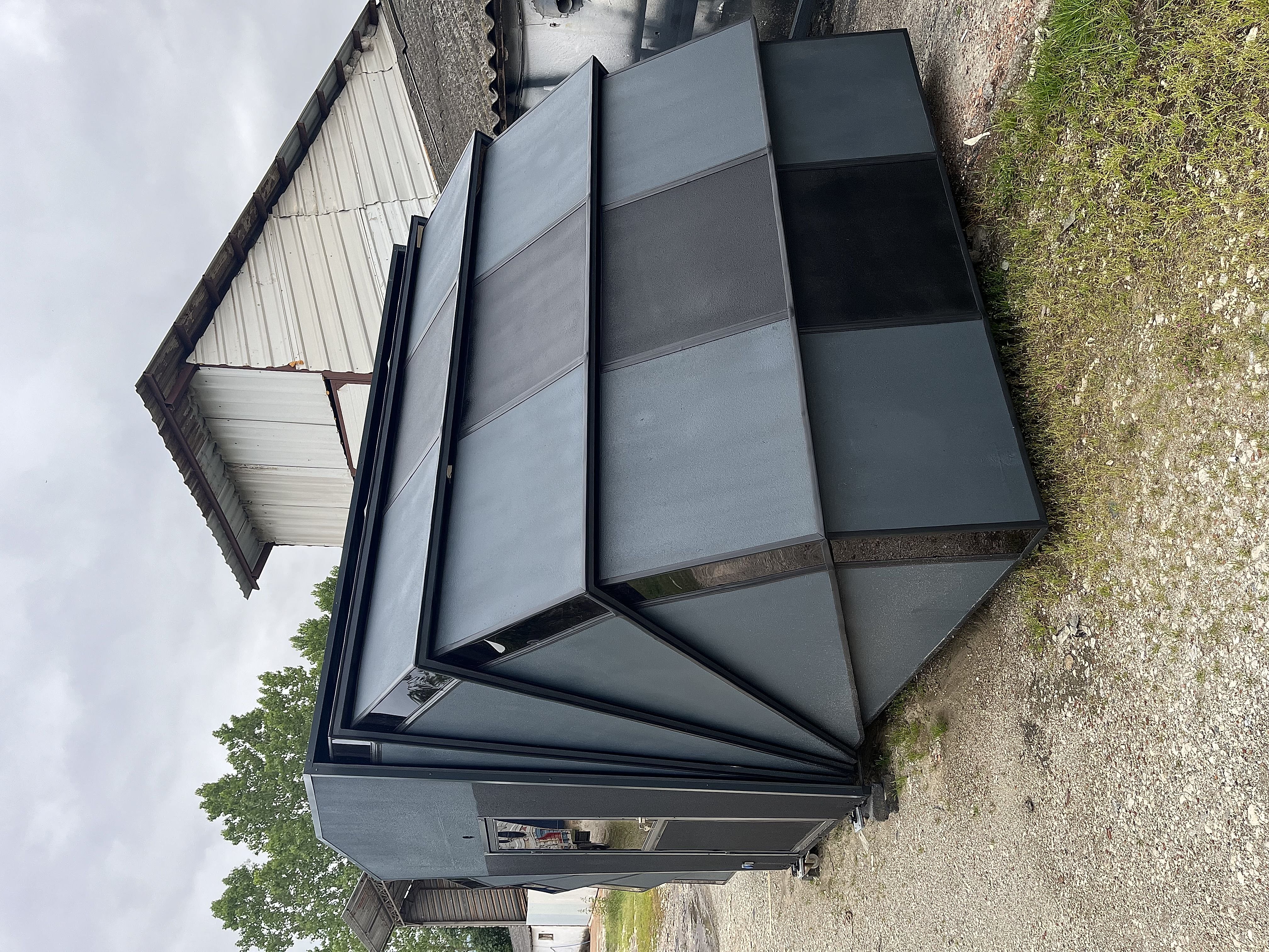 Comfort exstra Model Uzaktan Kumandalı fiberglass  garaj