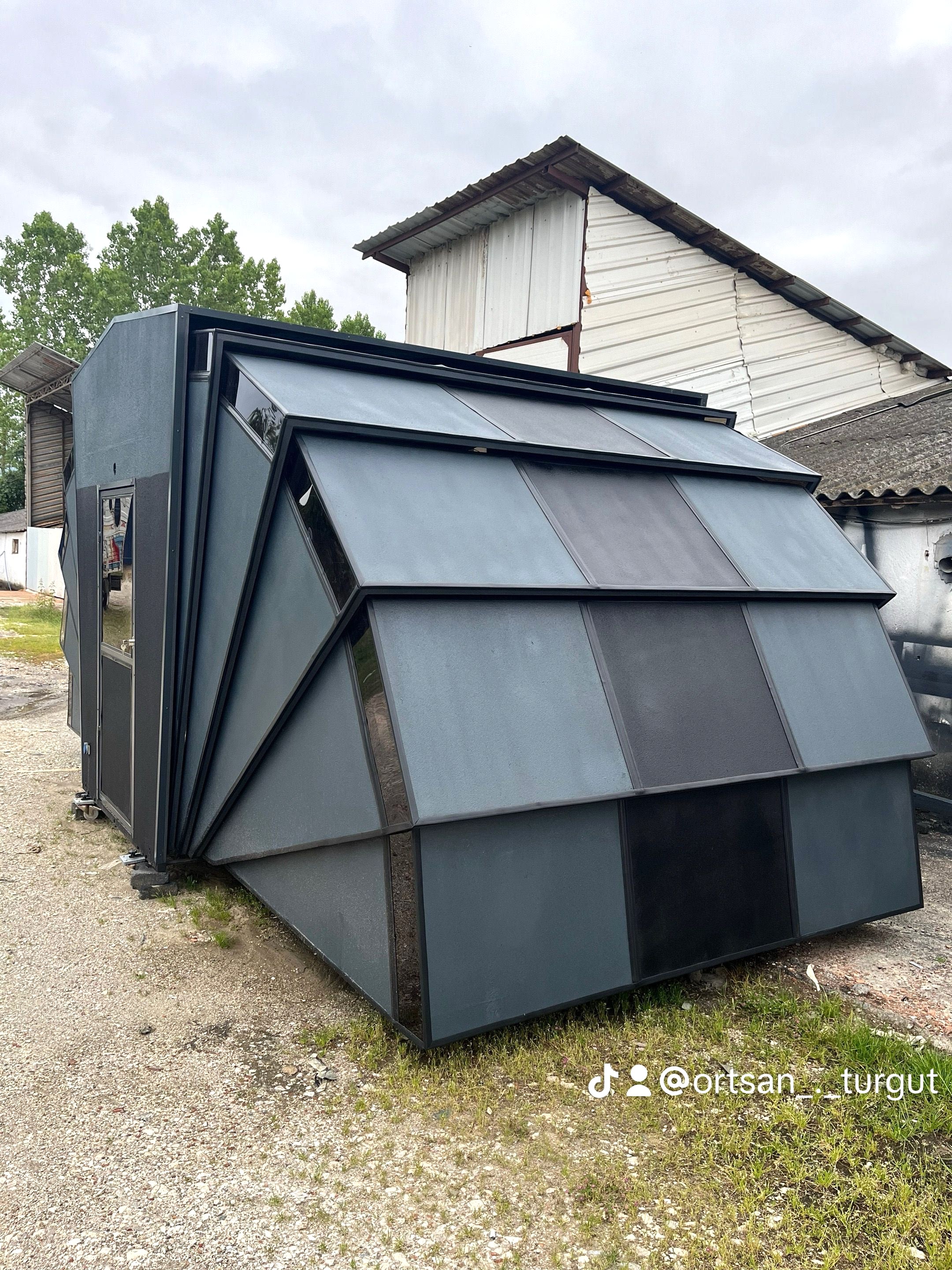 Comfort exstra Model Uzaktan Kumandalı fiberglass  garaj